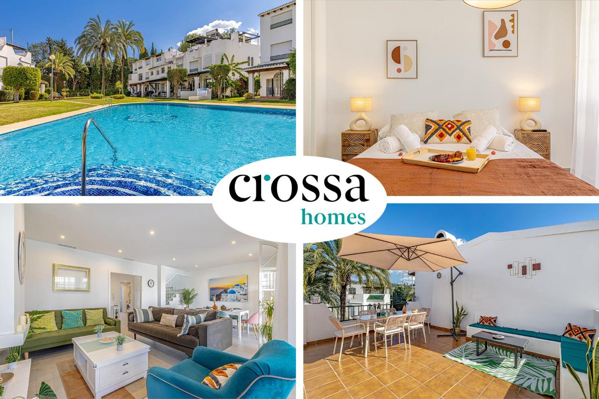 Chic Dream Home, Rooftop Bbq, 9 Pools, Golf Views Marbella Exterior foto